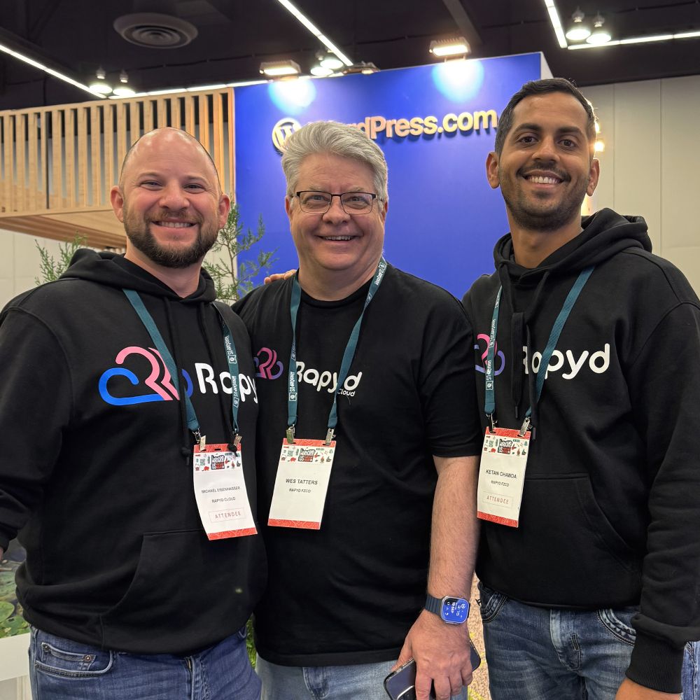 Rapyd Cloud team at WordCamp