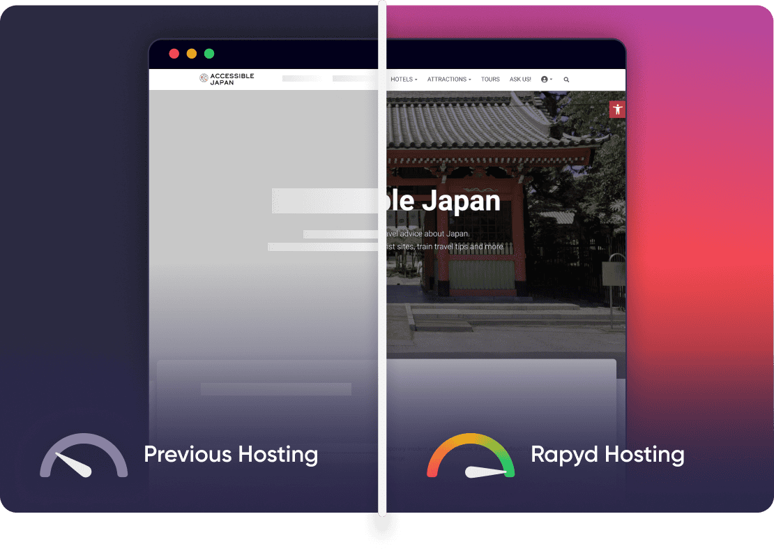 Comparison Image of Accessible Japan