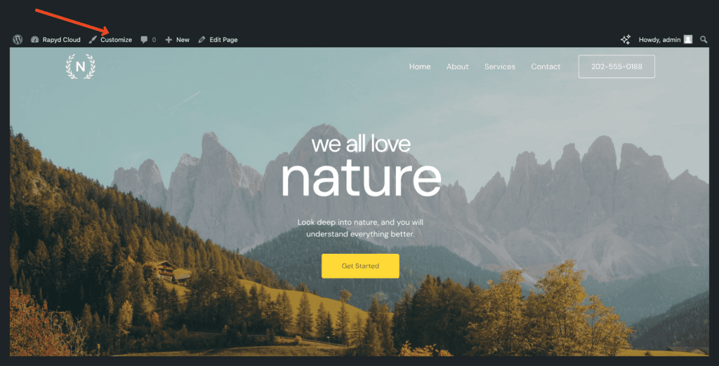 Final Website on Rapyd Cloud