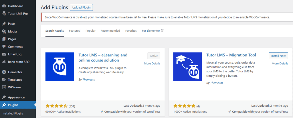 Tutor LMS Migration Tool