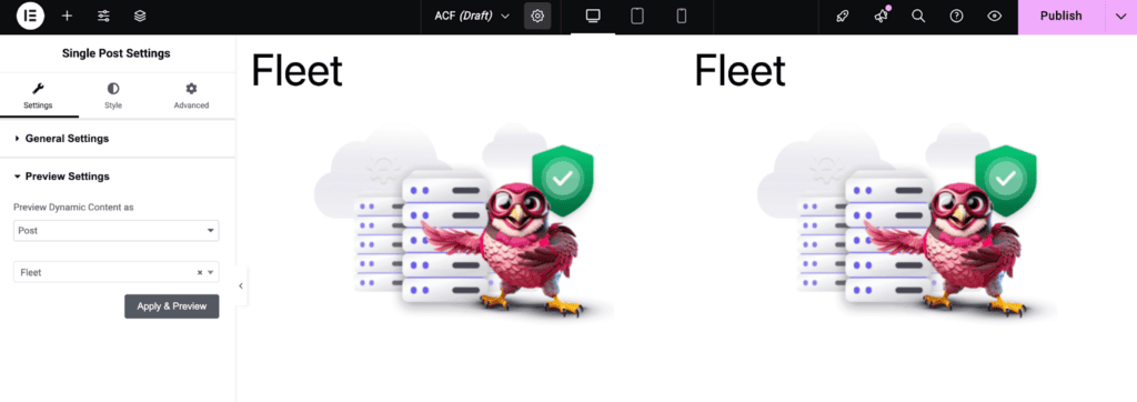 Elementor Dynamic Content