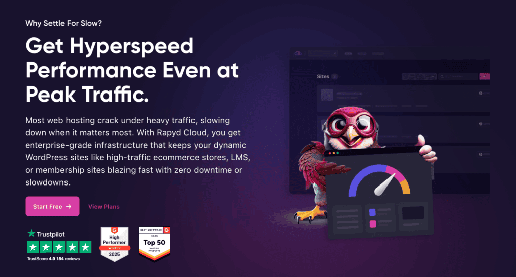 Rapyd Cloud WordPress Hosting