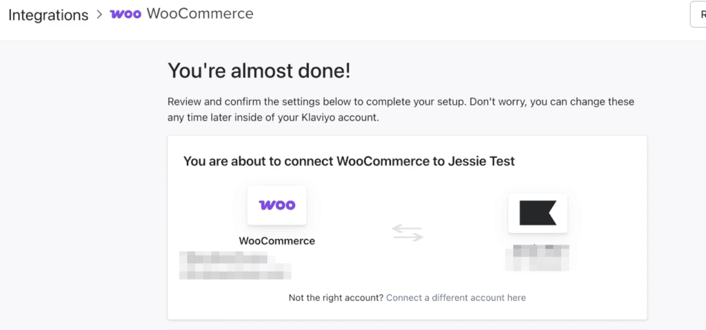 Connect WooCommerce Account with Klaviyo account
