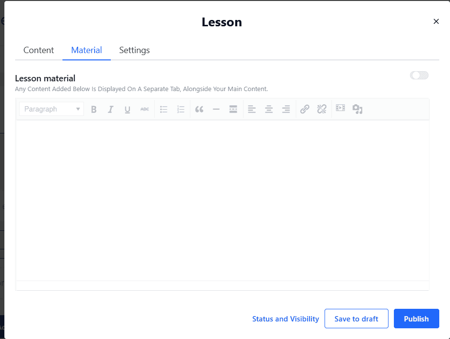 LearnDash Lesson