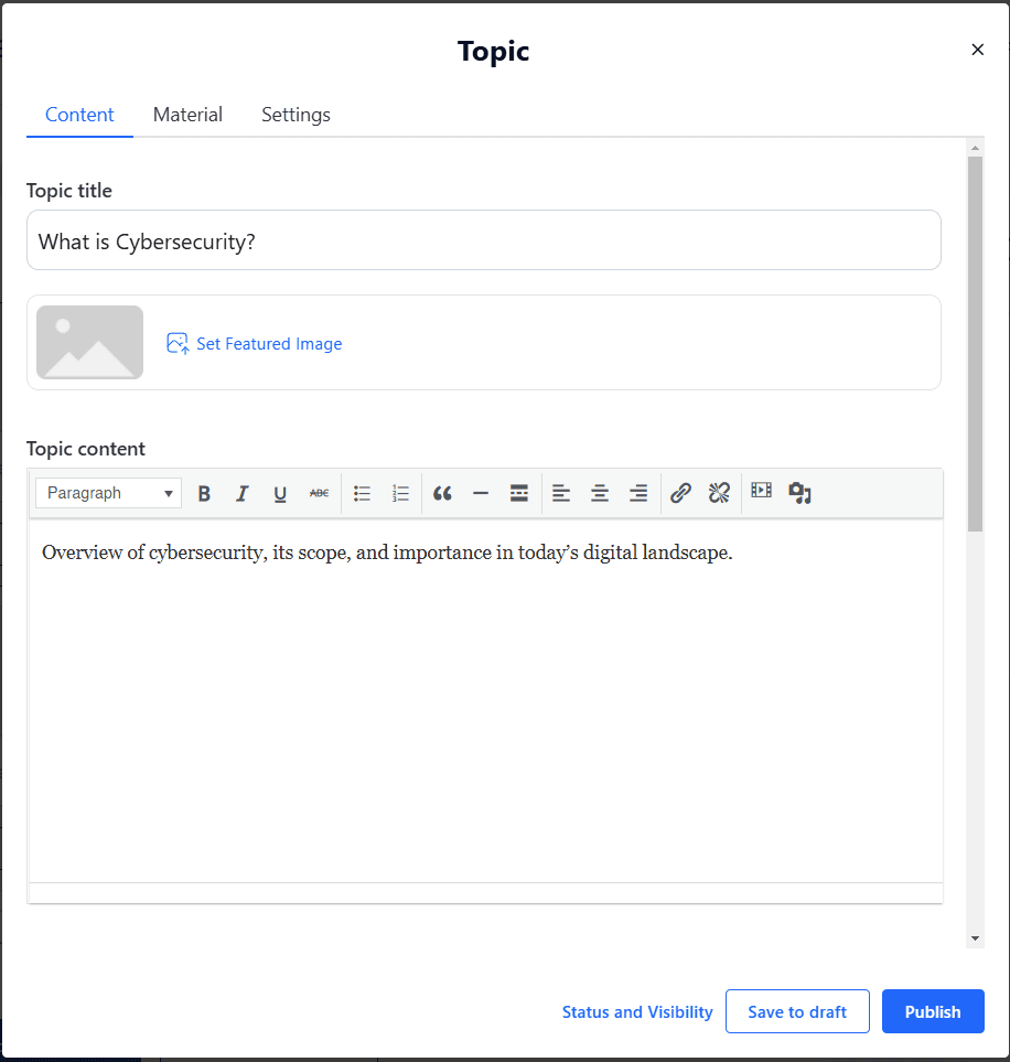 LearnDash Course Builder