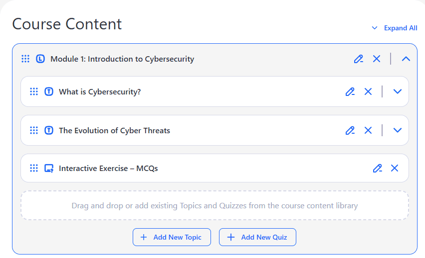 LearnDash Course Content