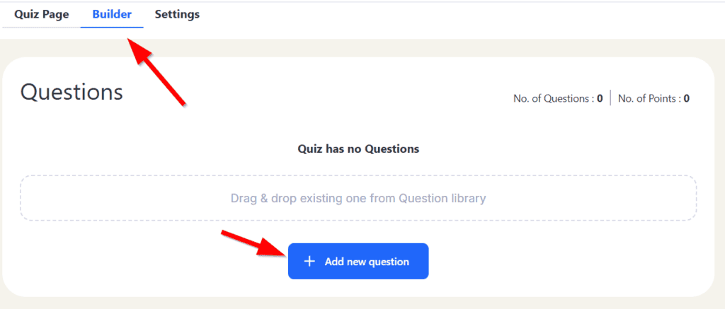 LearnDash Quiz Builder