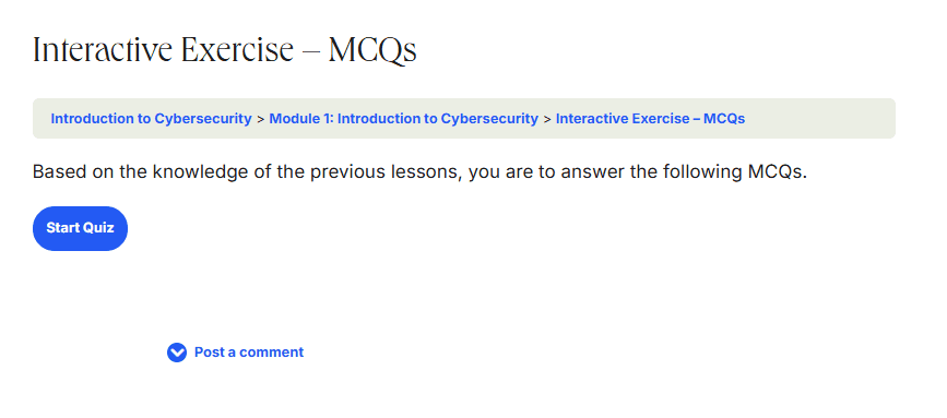 LearnDash Quiz