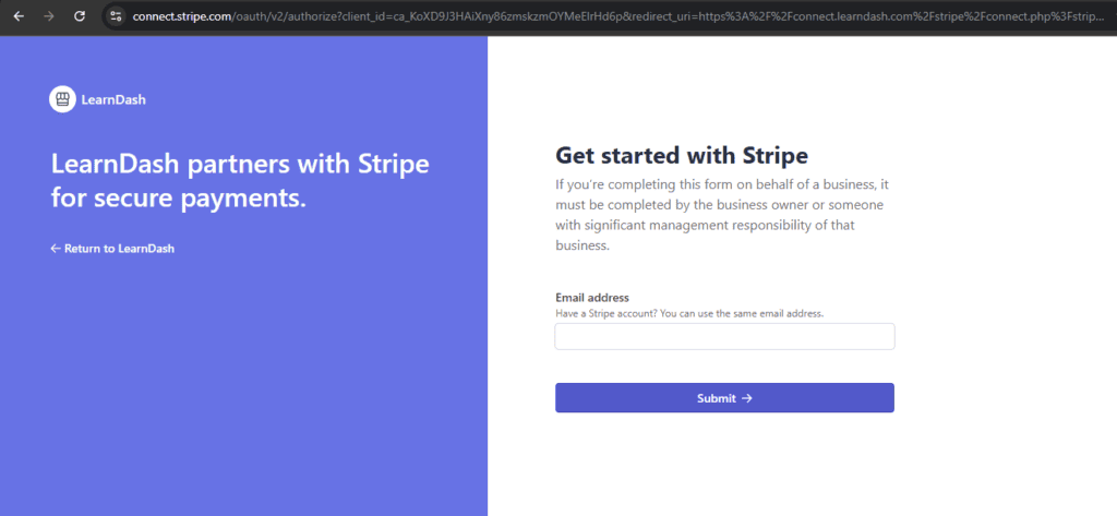 LearnDash Stripe Setup