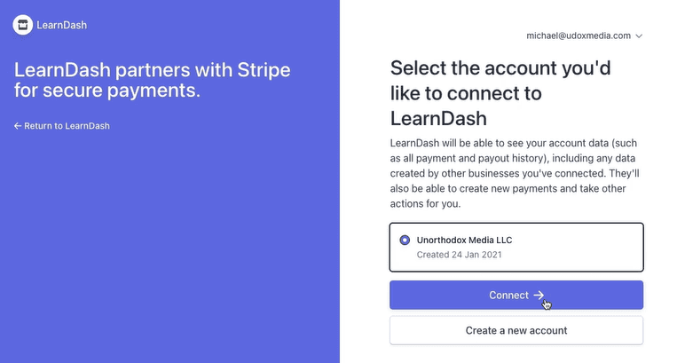 LearnDash Stripe Setup