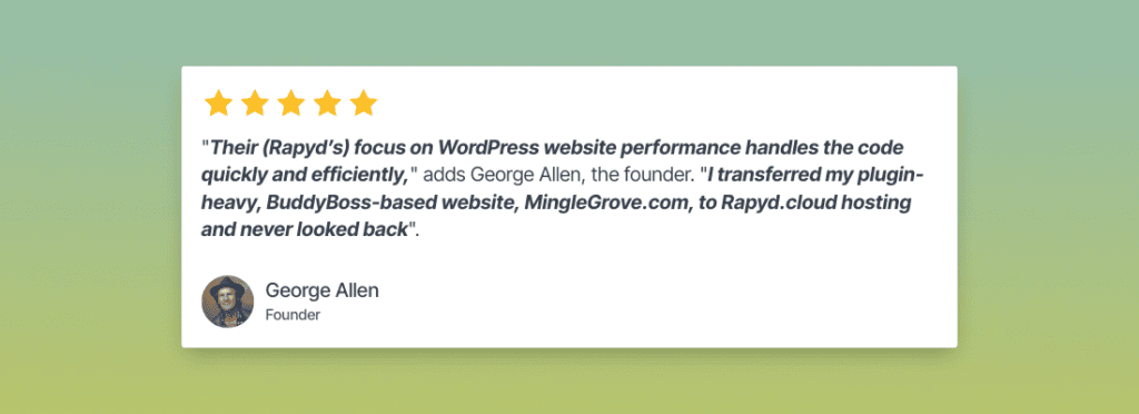 Customer Story of Mingle Grove