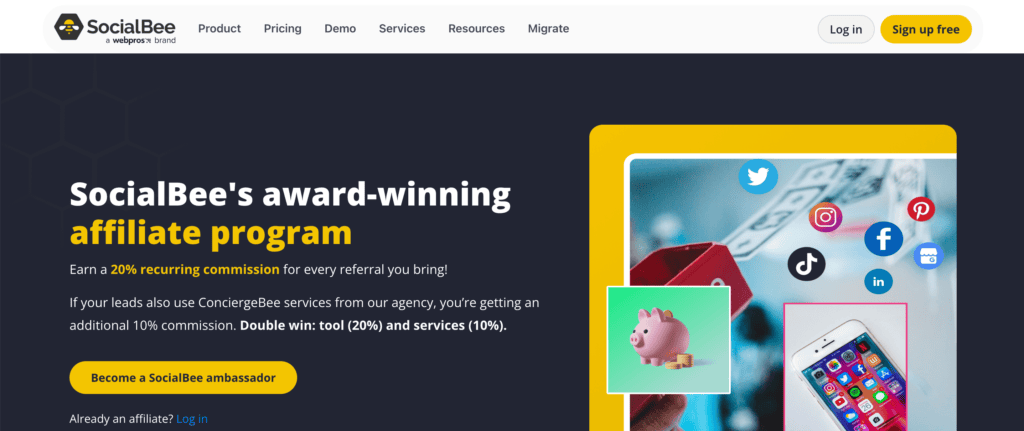 SocialBee Affiliate Program