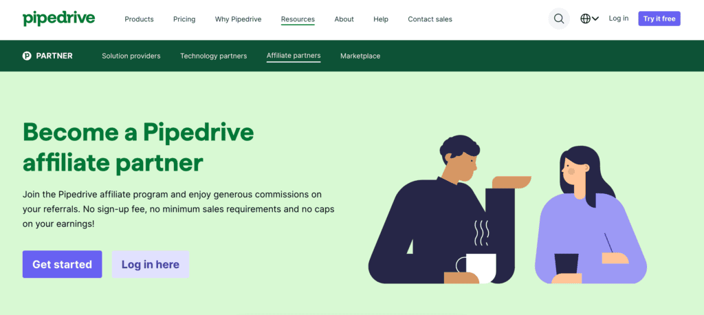 Pipedrive Affiliate Program