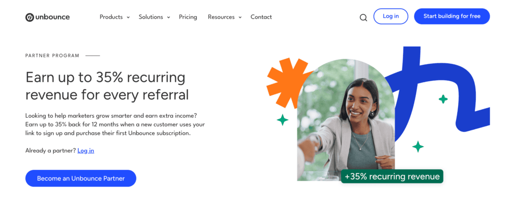 Unbounce Affiliate Program