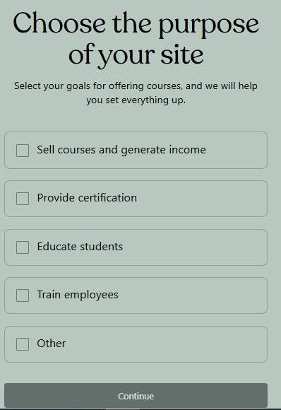 Onboarding Sensei LMS