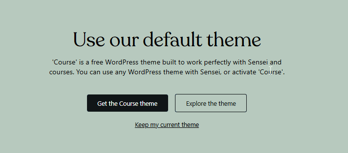 Onboarding Sensei LMS