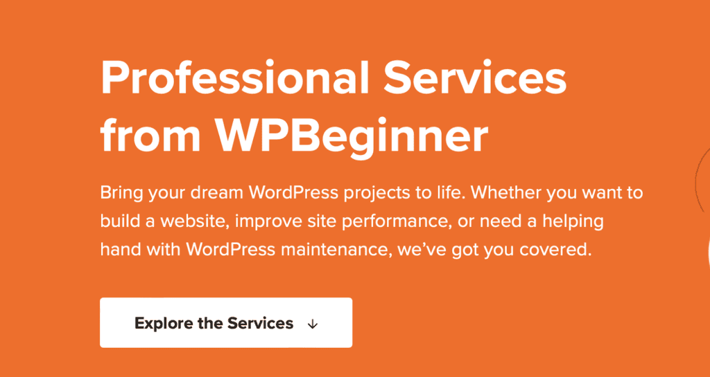 WPBeginner Pro Services