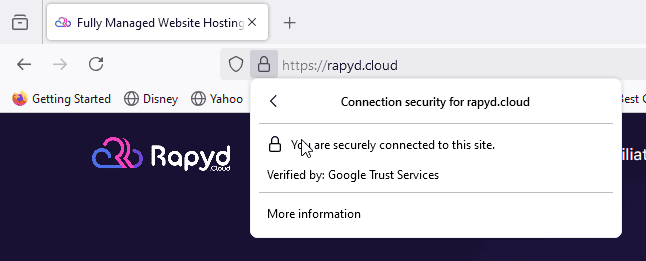 Rapyd Cloud SSL
