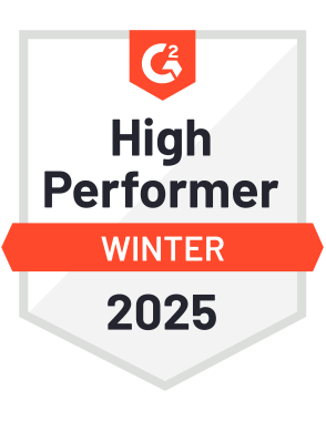 G2 High Performer Winter 2025